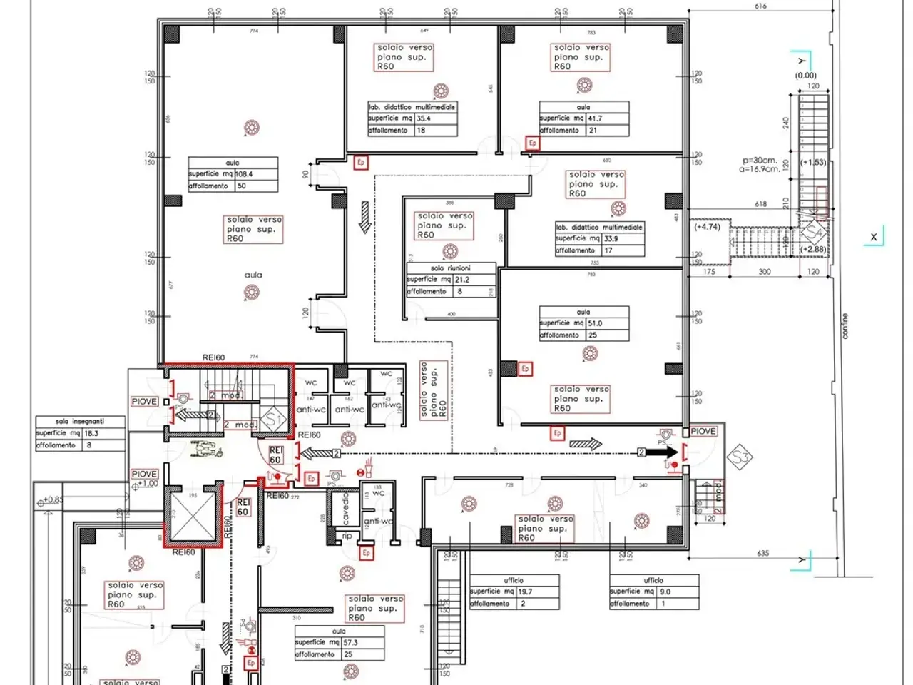 Ufficio in Via Savona, Milano, {3} - Planimetria 1