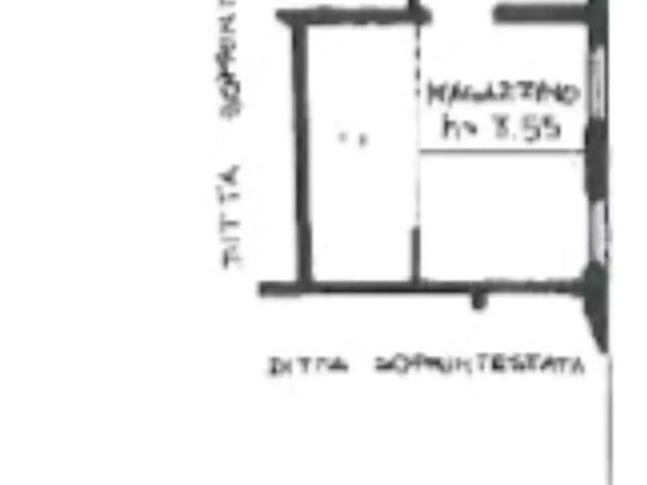 Magazzino in San Marco 1395, Venezia, {3} - Planimetria 1