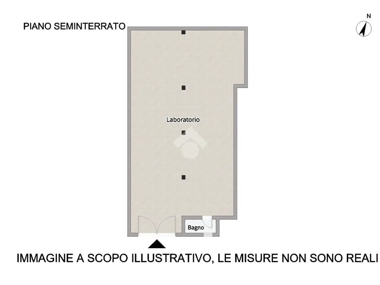 Laboratorio in Via Montagnola 54, Porto Sant'Elpidio, {3} - Planimetria 1