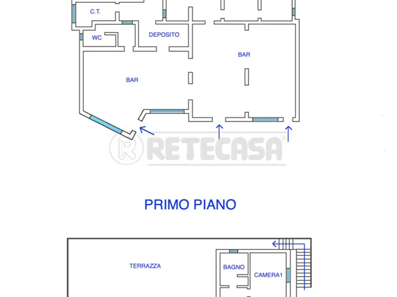 Palazzina commerciale in Via Galli 32, San Giorgio Di Nogaro, {3} - Planimetria 1