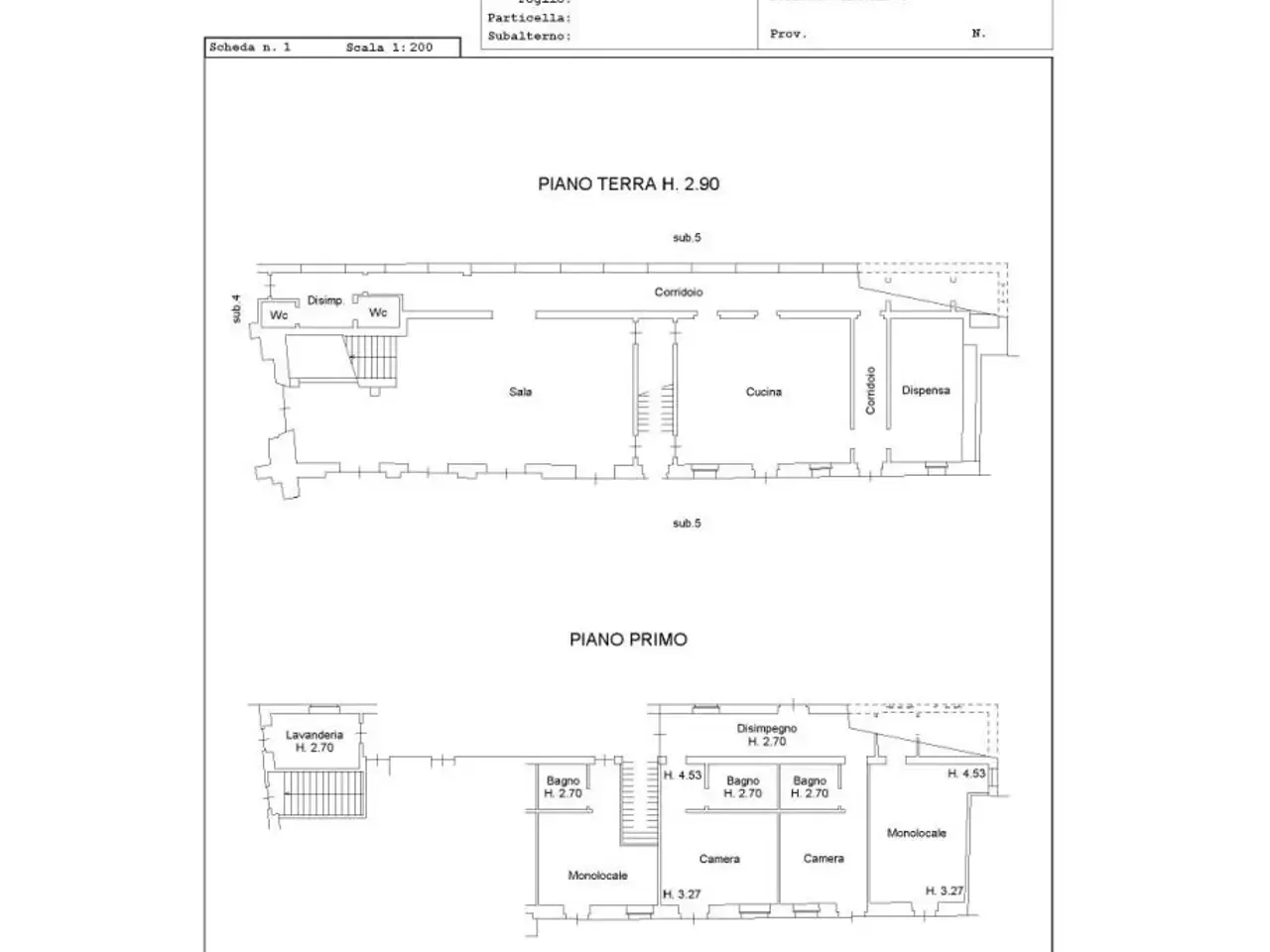 Agriturismo in Borgata Garombo 10, Somano, {3} - Planimetria 1