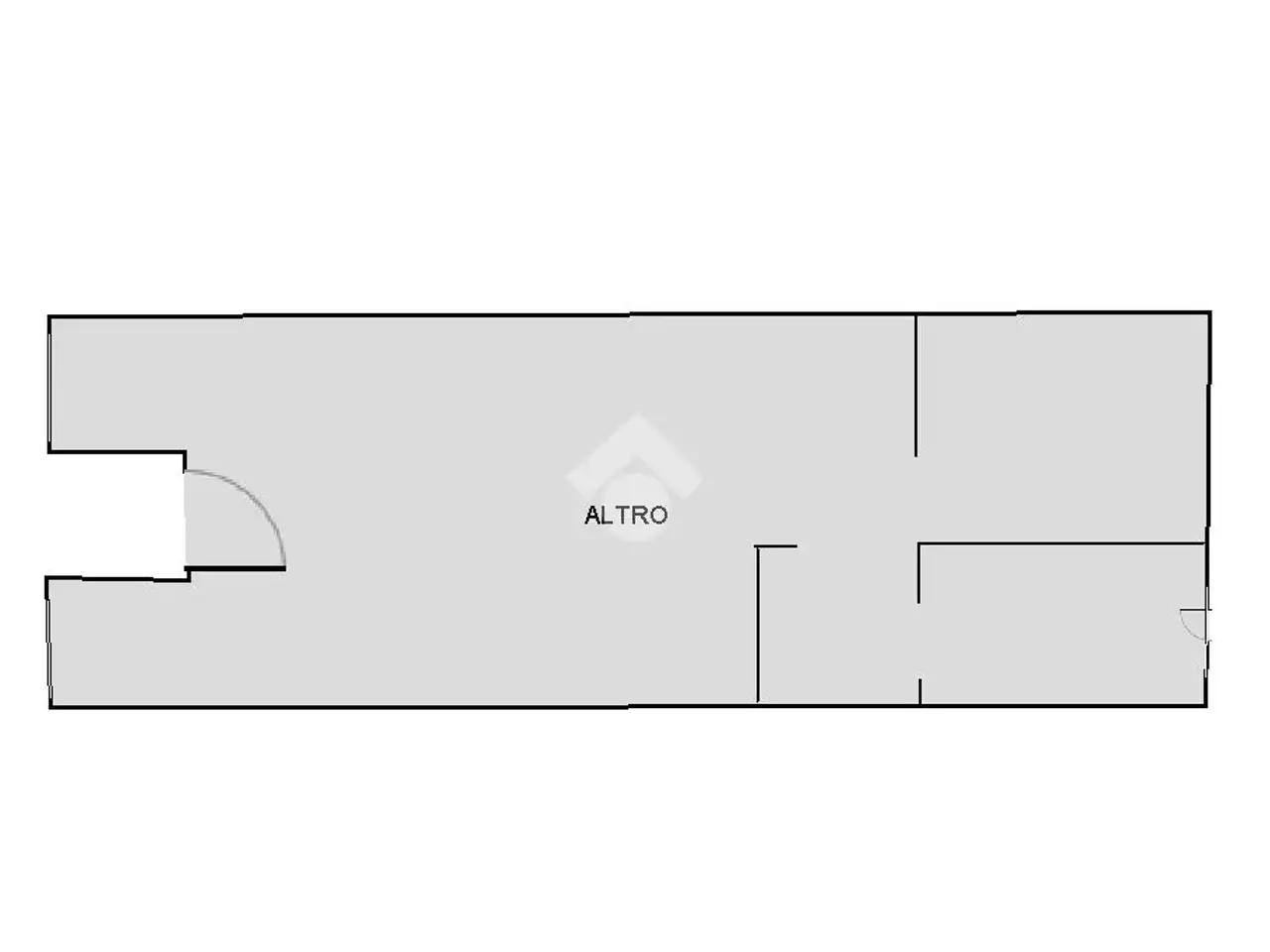 Negozio in Via Roma 28, Cittadella, {3} - Planimetria 1