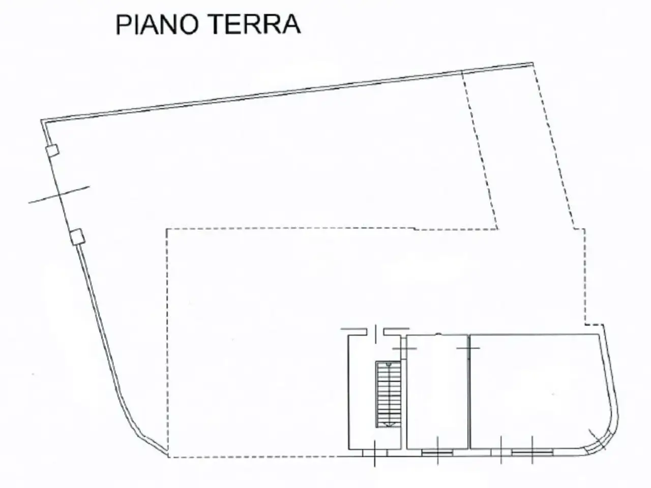 Negozio in Via Corso Bonomelli 1, Rovato, {3} - Planimetria 1