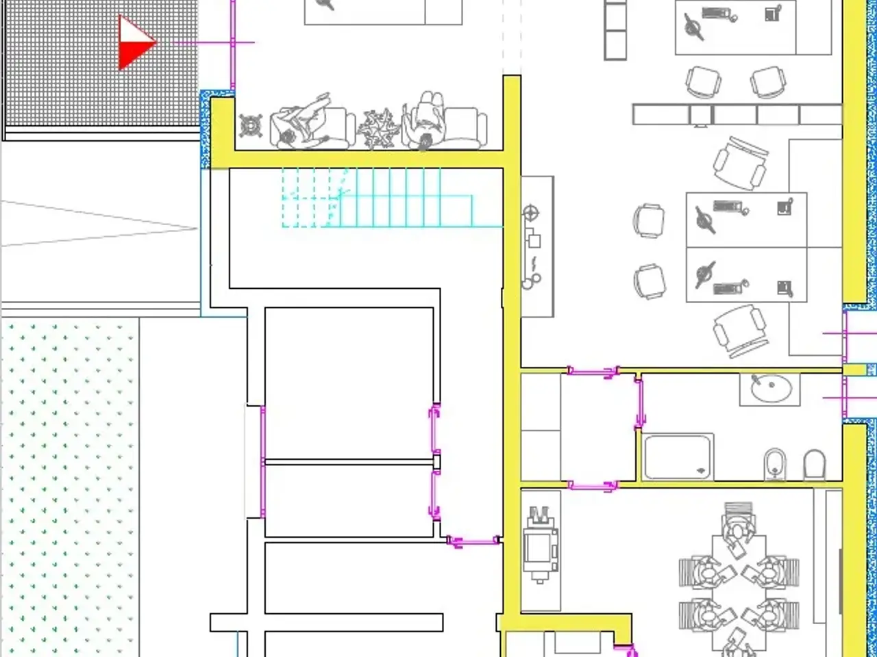 Ufficio in Strada Langhirano, Parma, {3} - Planimetria 1