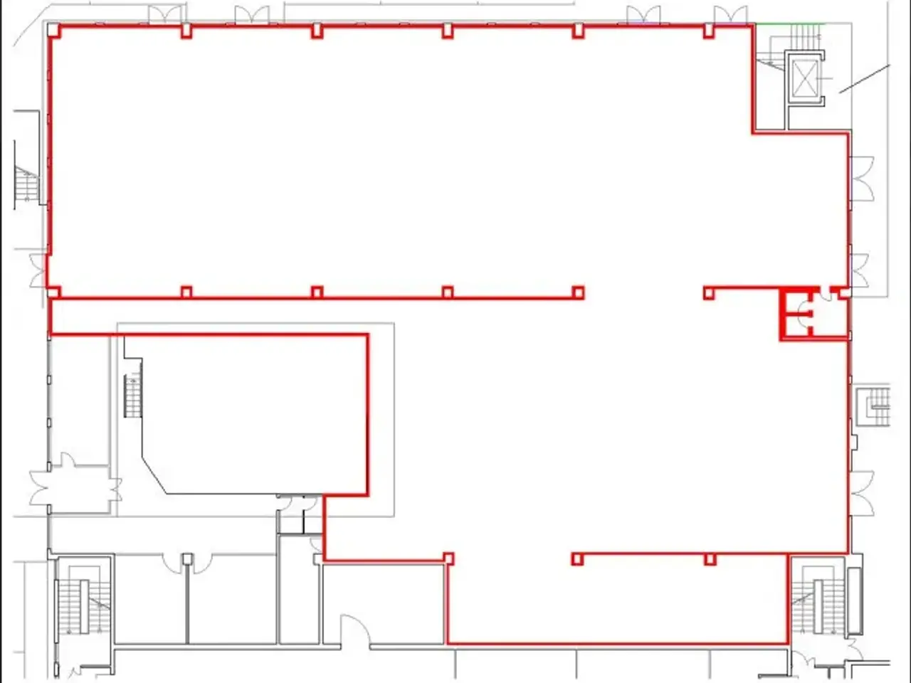 Laboratorio in Crespi 57, Milano, {3} - Planimetria 1