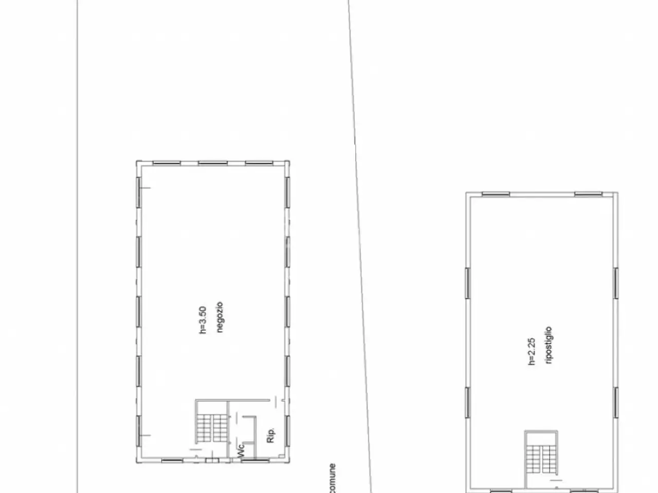 Negozio in , Pontoglio, {3} - Planimetria 1