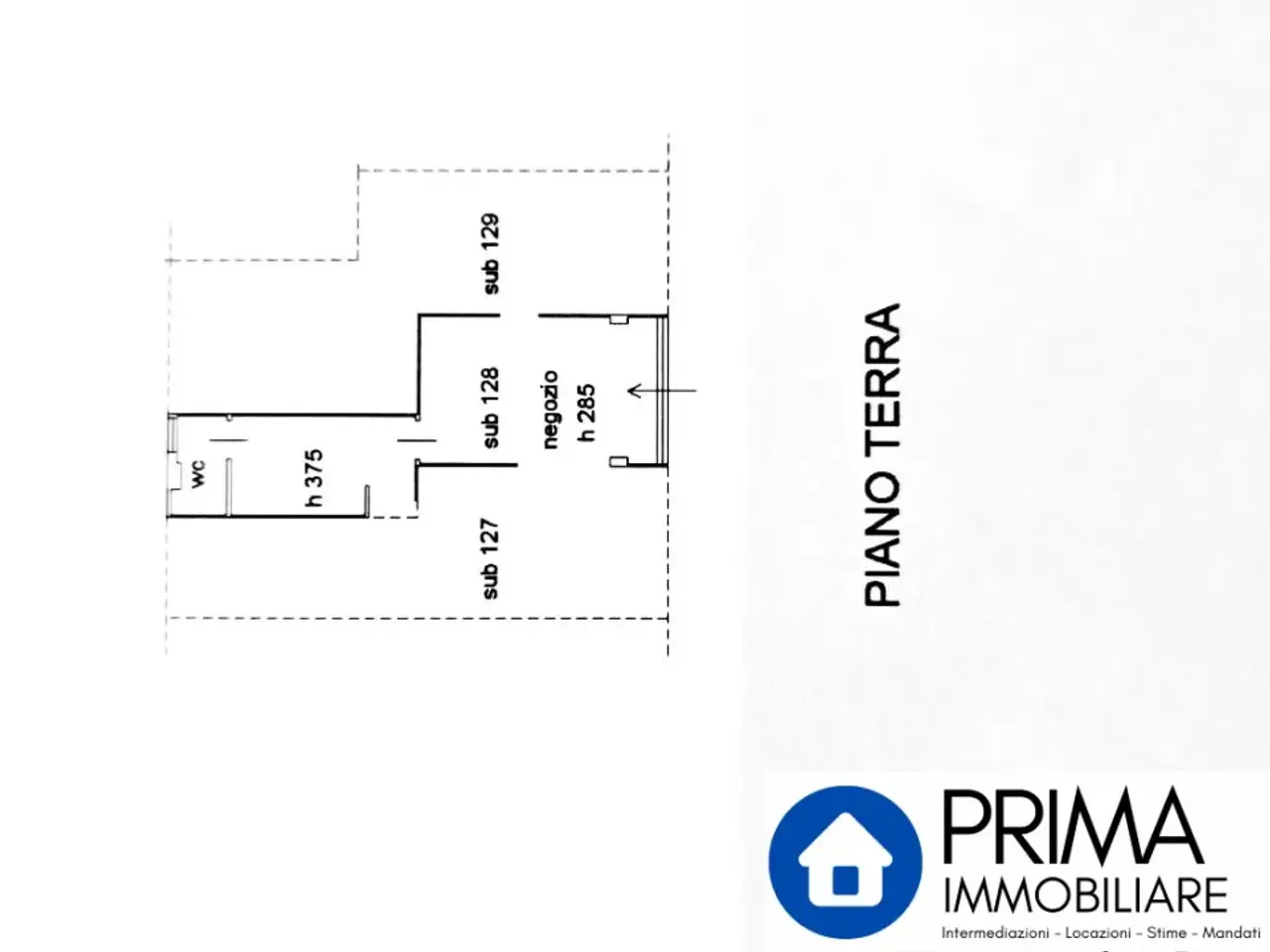 Negozio in Largo Filippo Micheli, Terni, {3} - Planimetria 1