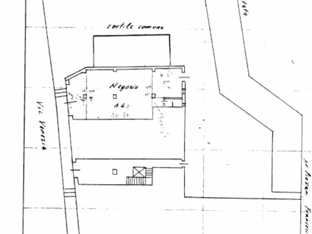 Negozio in Vicolo Venezia, Manerbio, {3} - Planimetria 1