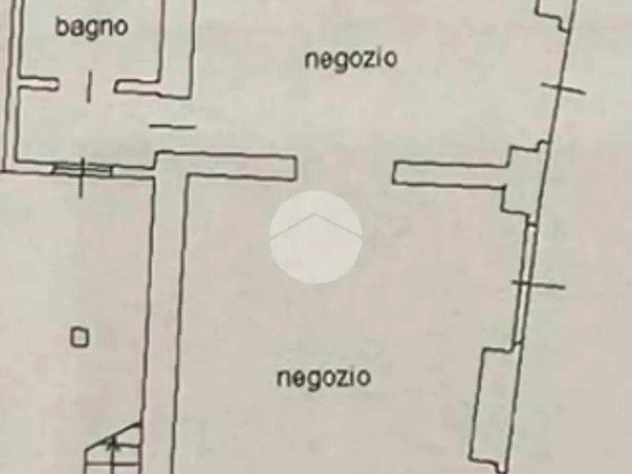 Negozio in Via Vicinato, Caravaggio, {3} - Planimetria 1
