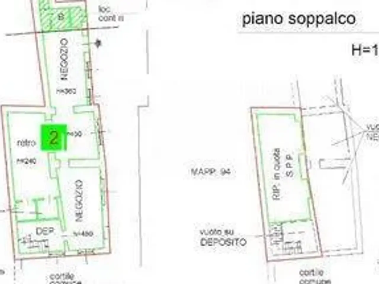 Negozio in Corso di Porta Ticinese, Milano, {3} - Planimetria 1