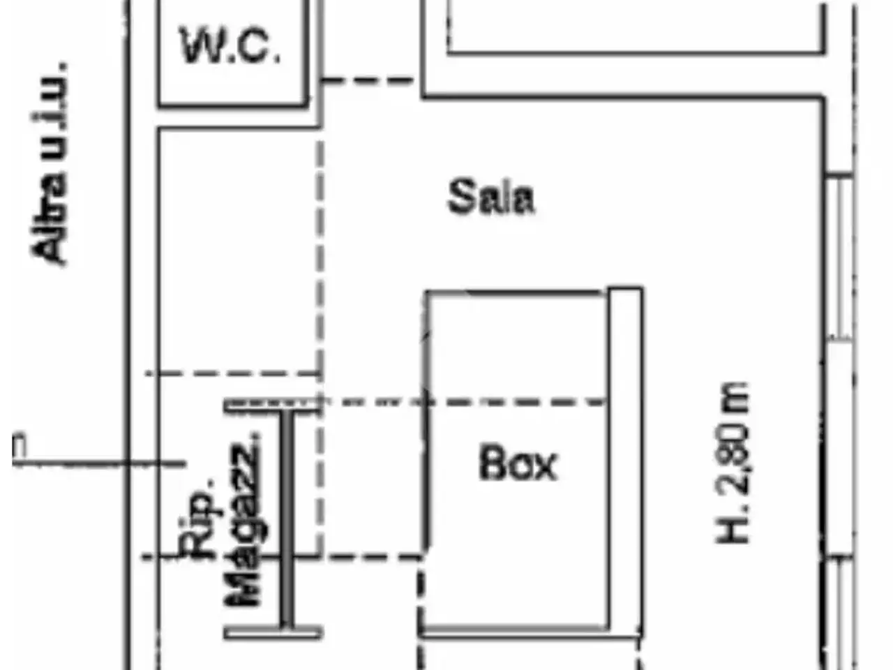 Negozio in Via G. Falcone, Musile Di Piave, {3} - Planimetria 1