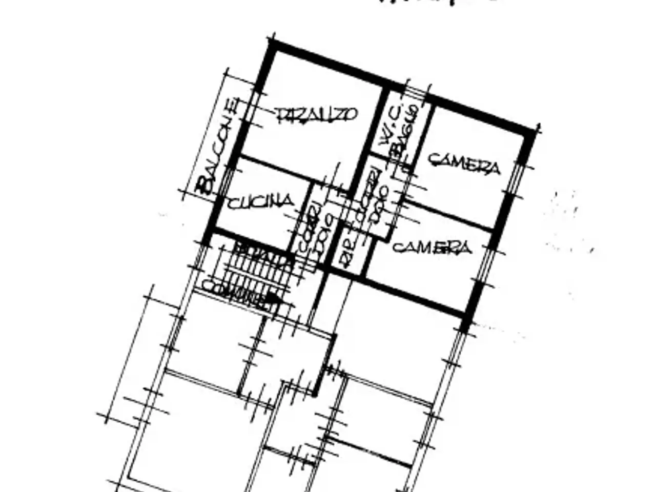 Quadrilocale in vendita, Via Achille Grandi, Soliera - Planimetria 1