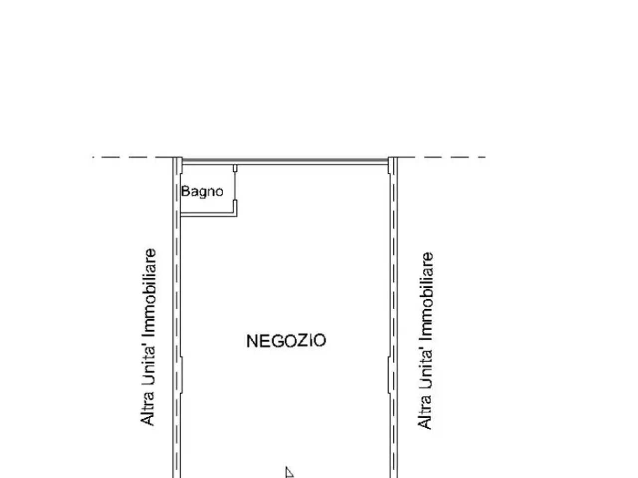 Negozio in Via Palazzina, Scandiano, {3} - Planimetria 1