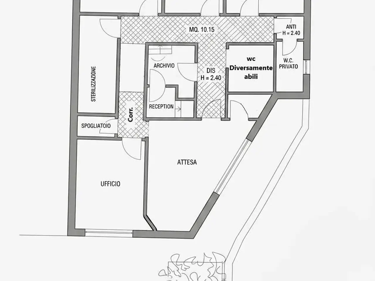 Ufficio in , Firenze, {3} - Planimetria 1