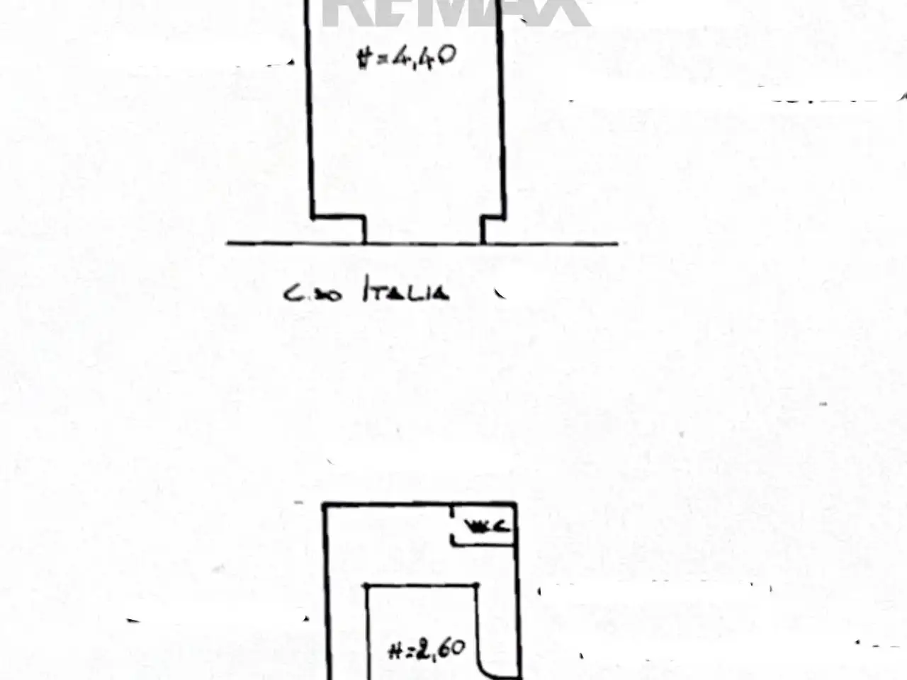 Negozio in Corso Italia Snc, Viterbo, {3} - Planimetria 1