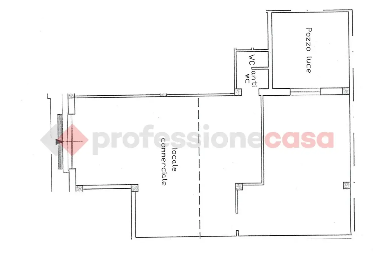Negozio in Via  Sac. Leonardo Tarentini 23, Manduria, {3} - Planimetria 1
