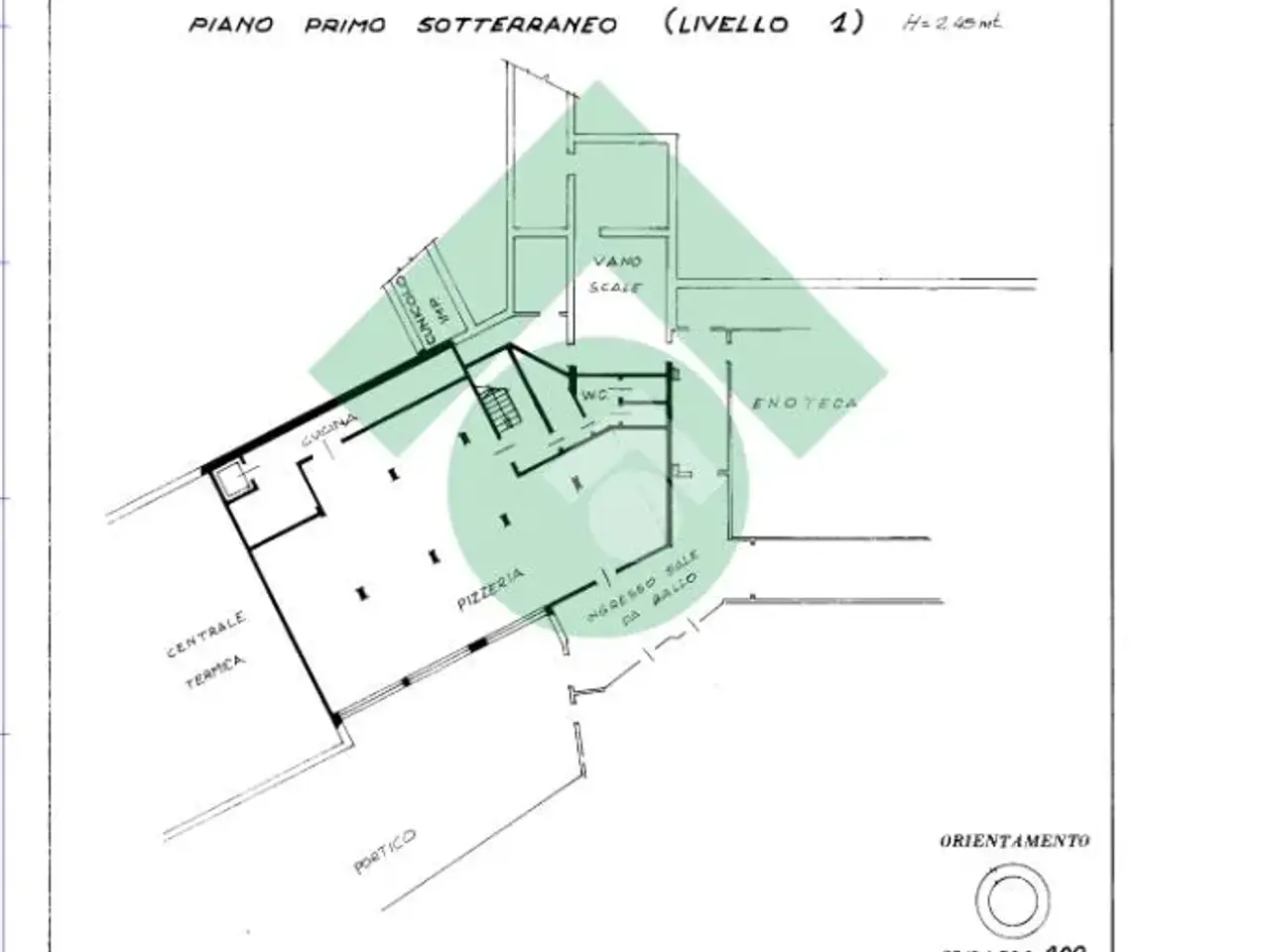 Negozio in Frazione Pos 4, Gressan, {3} - Planimetria 1