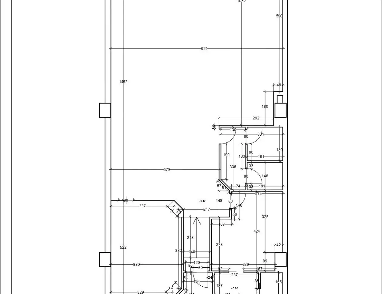 Ufficio in Corso Svizzera 185, Torino, {3} - Planimetria 1