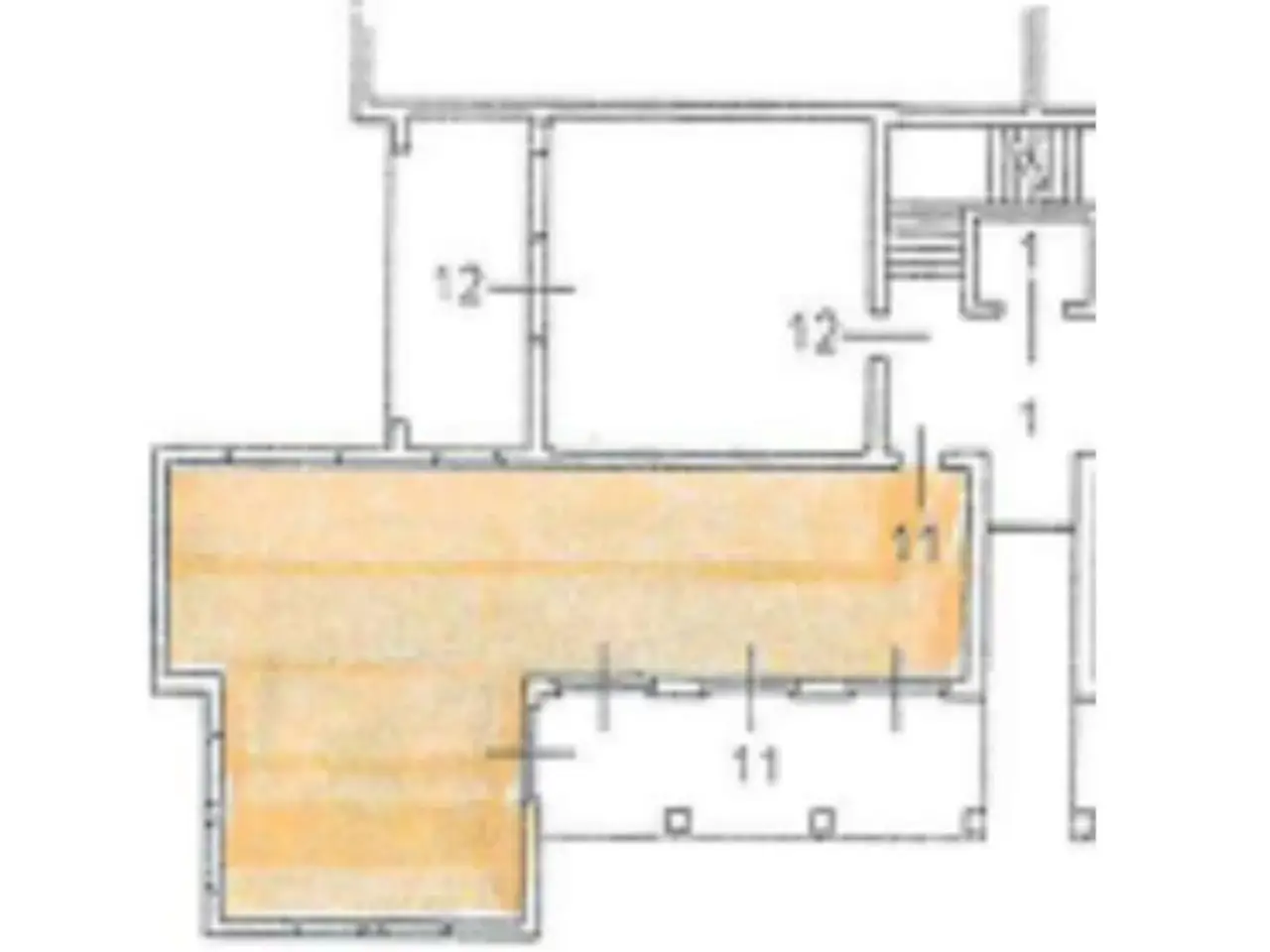 Ufficio in Via Nenni 2, Langhirano, {3} - Planimetria 1