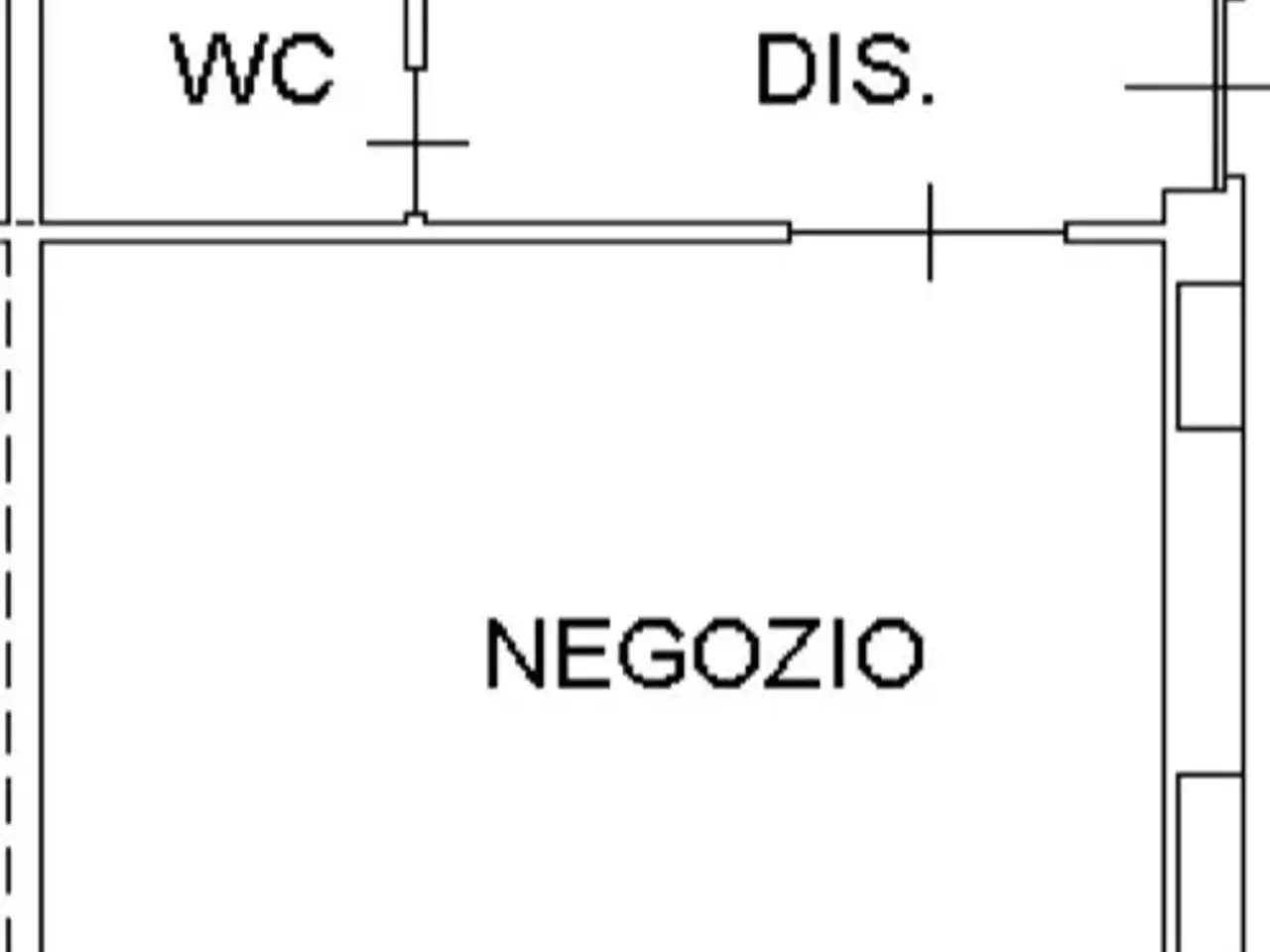 Palazzina commerciale in Via Torino 81, San Francesco Al Campo, {3} - Planimetria 1