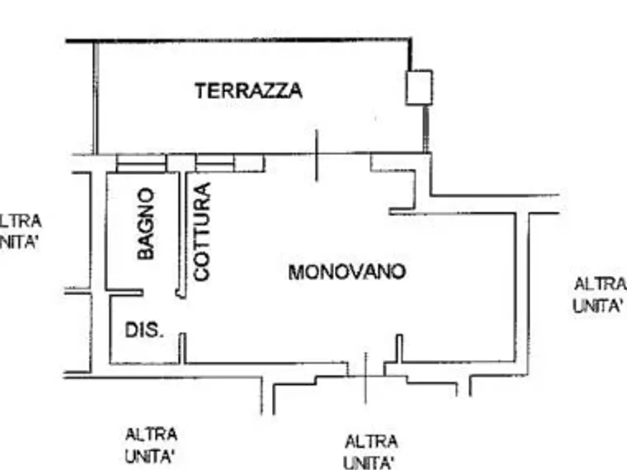 Monolocale in vendita, Via Eleonora Duse 18, Jesolo - Planimetria 1