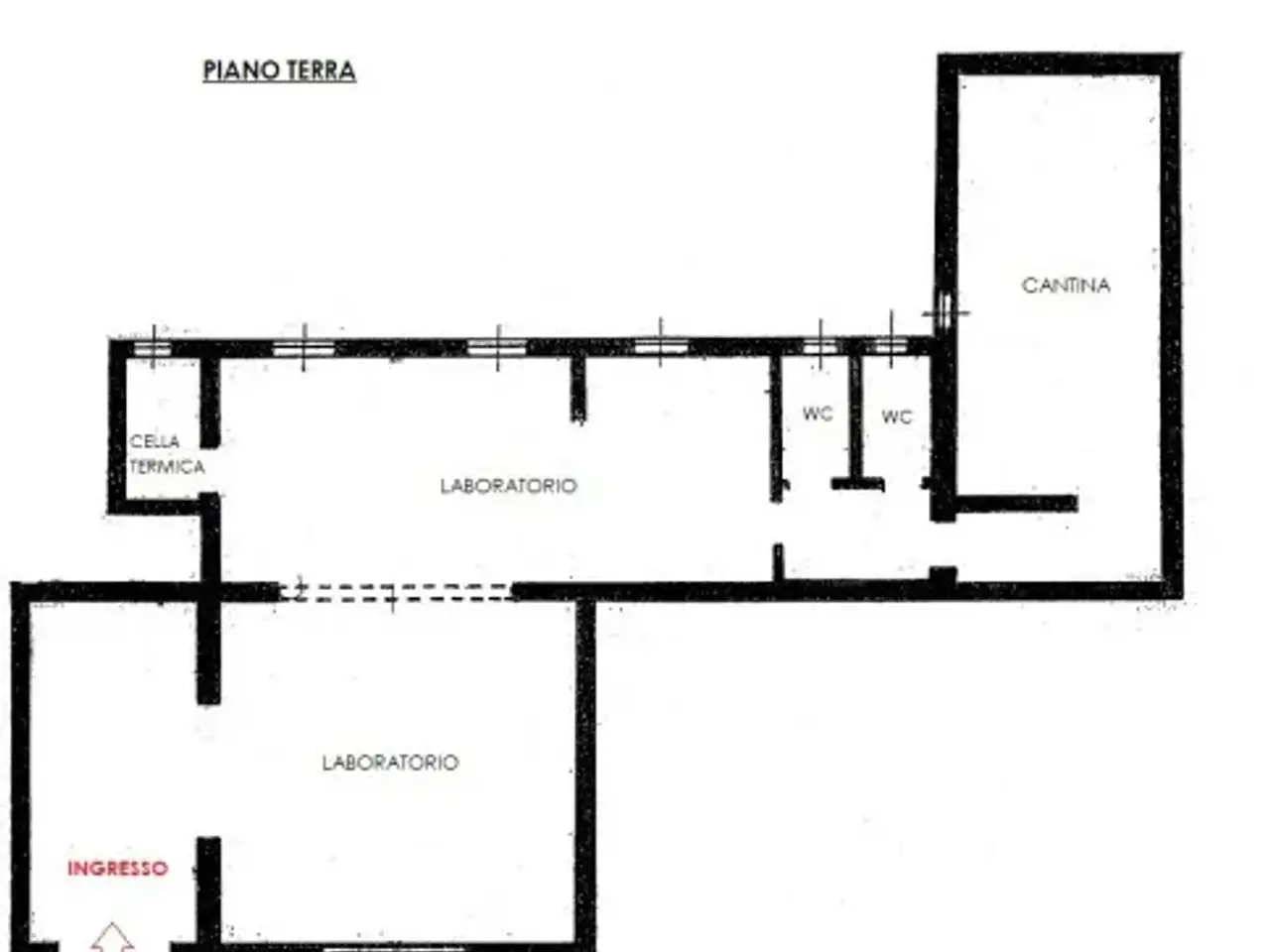 Negozio in Via San Giovanni 3, Gemona Del Friuli, {3} - Planimetria 1