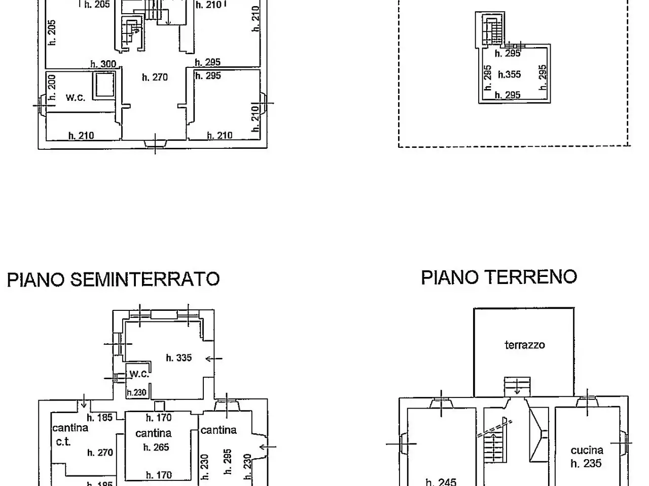 Albergo in Ponte di Rignano, Reggello, {3} - Planimetria 1