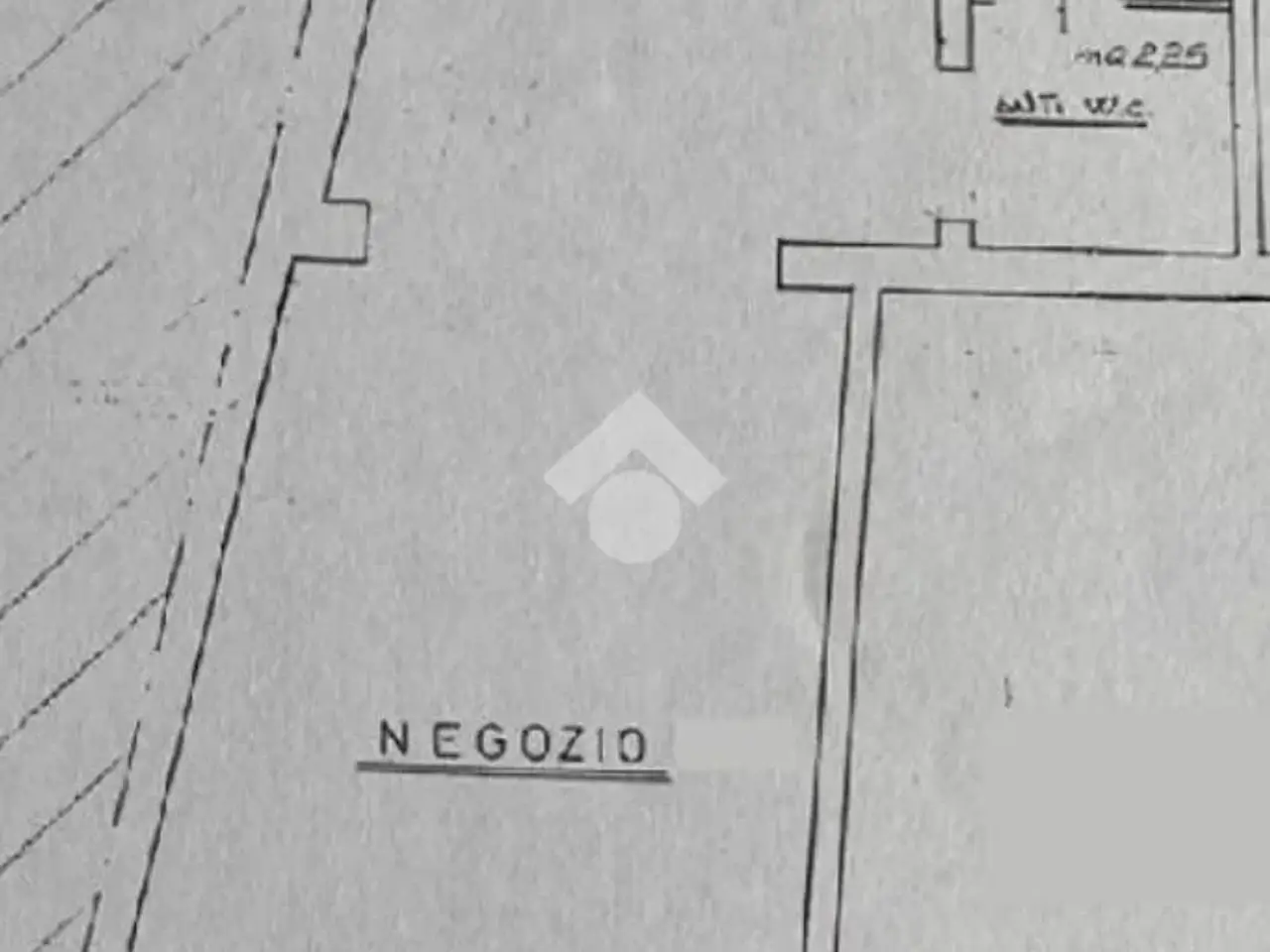 Ufficio in Via Giuseppe Garibaldi 1, Ponte San Pietro, {3} - Planimetria 1