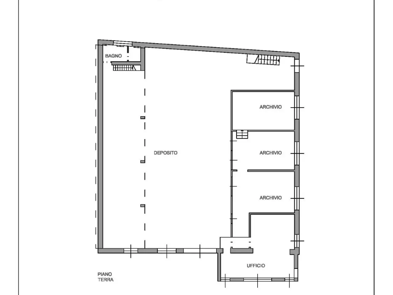 Capannone in Via Isonzo 24, Monza, {3} - Planimetria 1