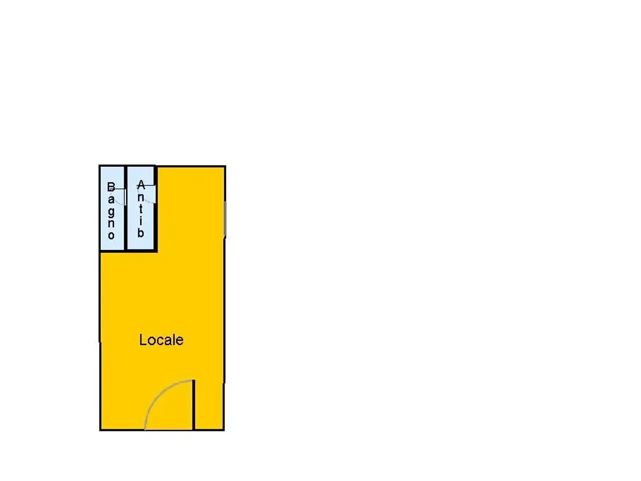 Negozio in Via Napoli, Montesarchio, {3} - Planimetria 1