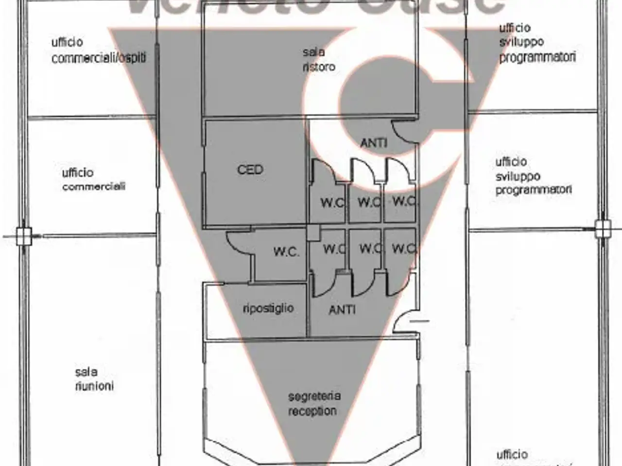 Ufficio in , Padova, {3} - Planimetria 1