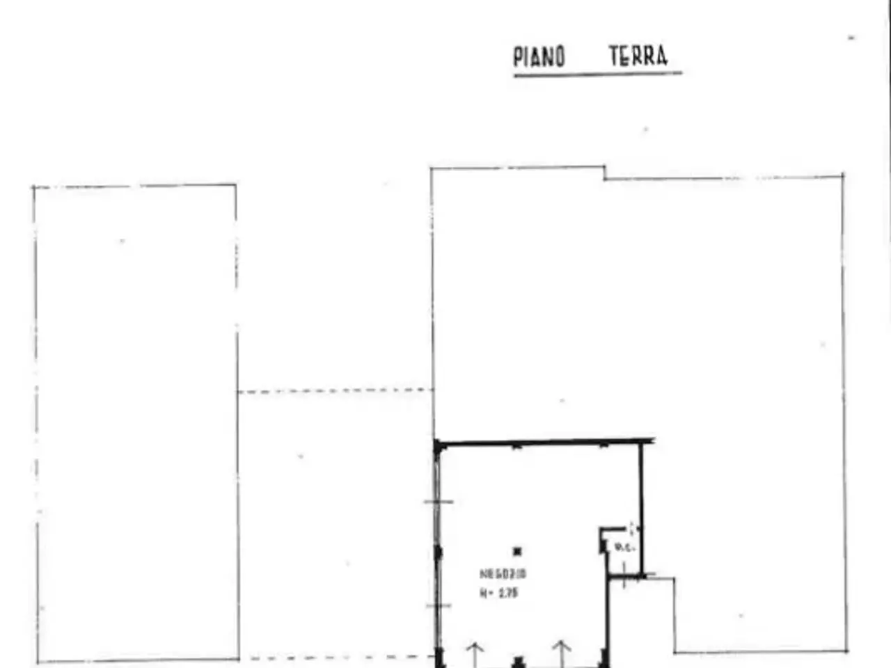 Negozio in Via Santo Pietro, Foligno, {3} - Planimetria 1