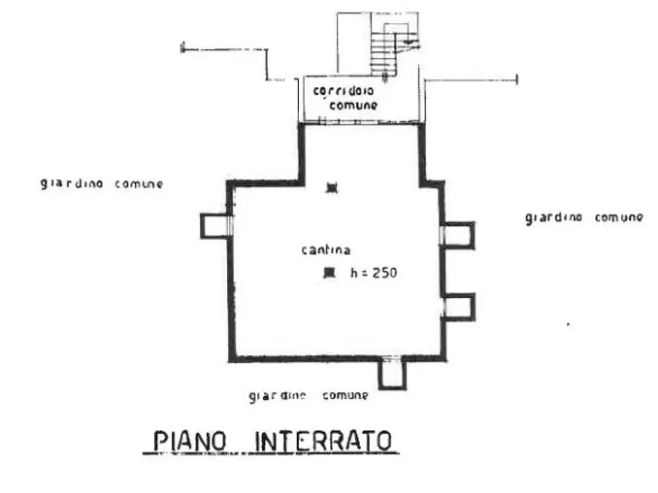 Magazzino in Via 4 Novembre 52, Ronco Briantino, {3} - Planimetria 1