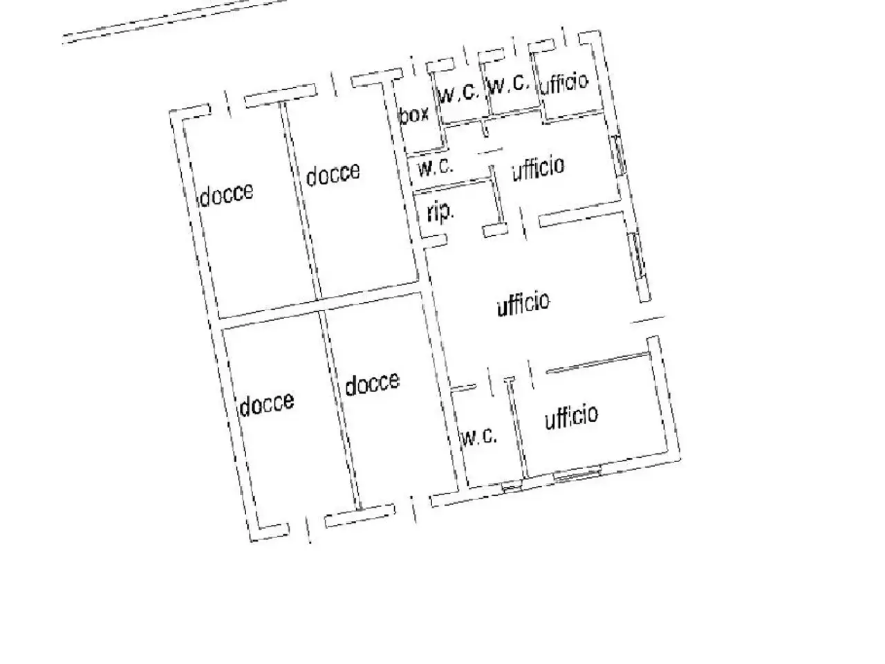 Palazzina commerciale in Via Crocelle, San Giorgio A Liri, {3} - Planimetria 1