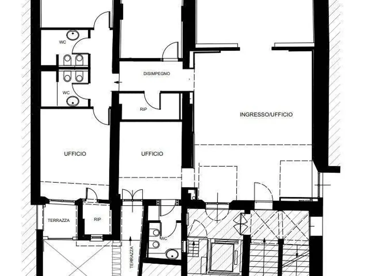 Ufficio in , Bologna, {3} - Planimetria 1