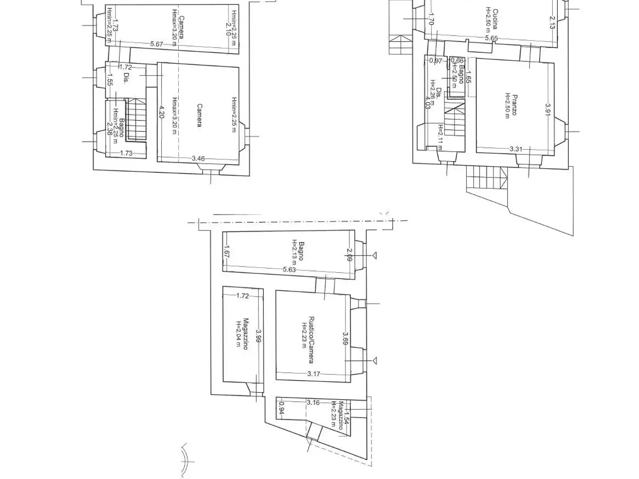 Agriturismo in Vignatico, Valle Castellana, {3} - Planimetria 1