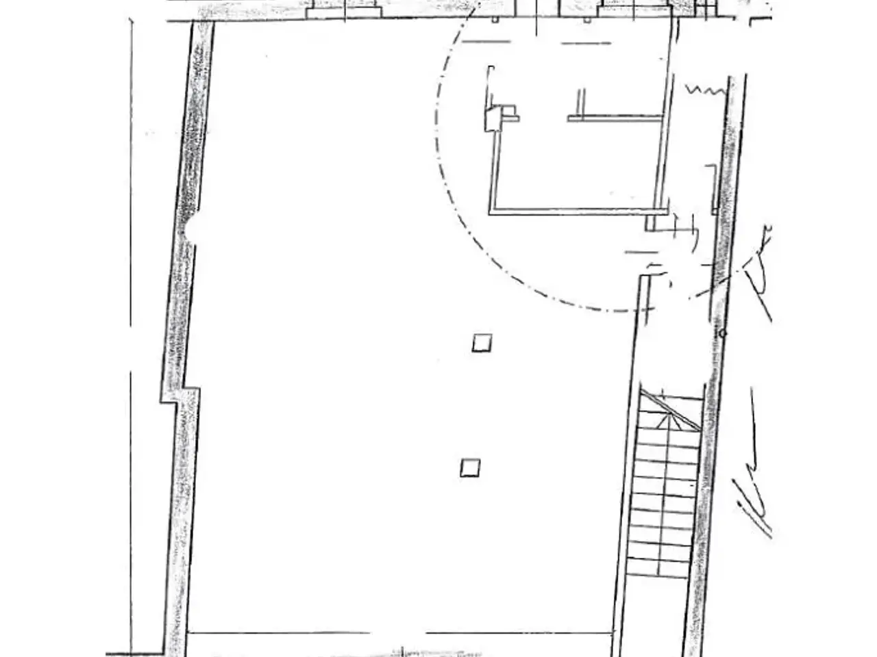 Negozio in Via Giuseppe Verdi 1, Erbusco, {3} - Planimetria 1
