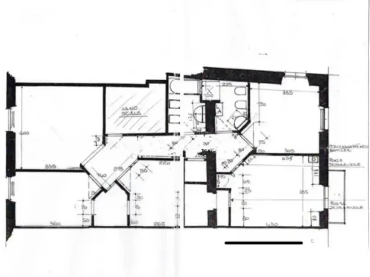 Quadrilocale in vendita, Via Giuseppe Garibaldi, Camogli - Planimetria 1