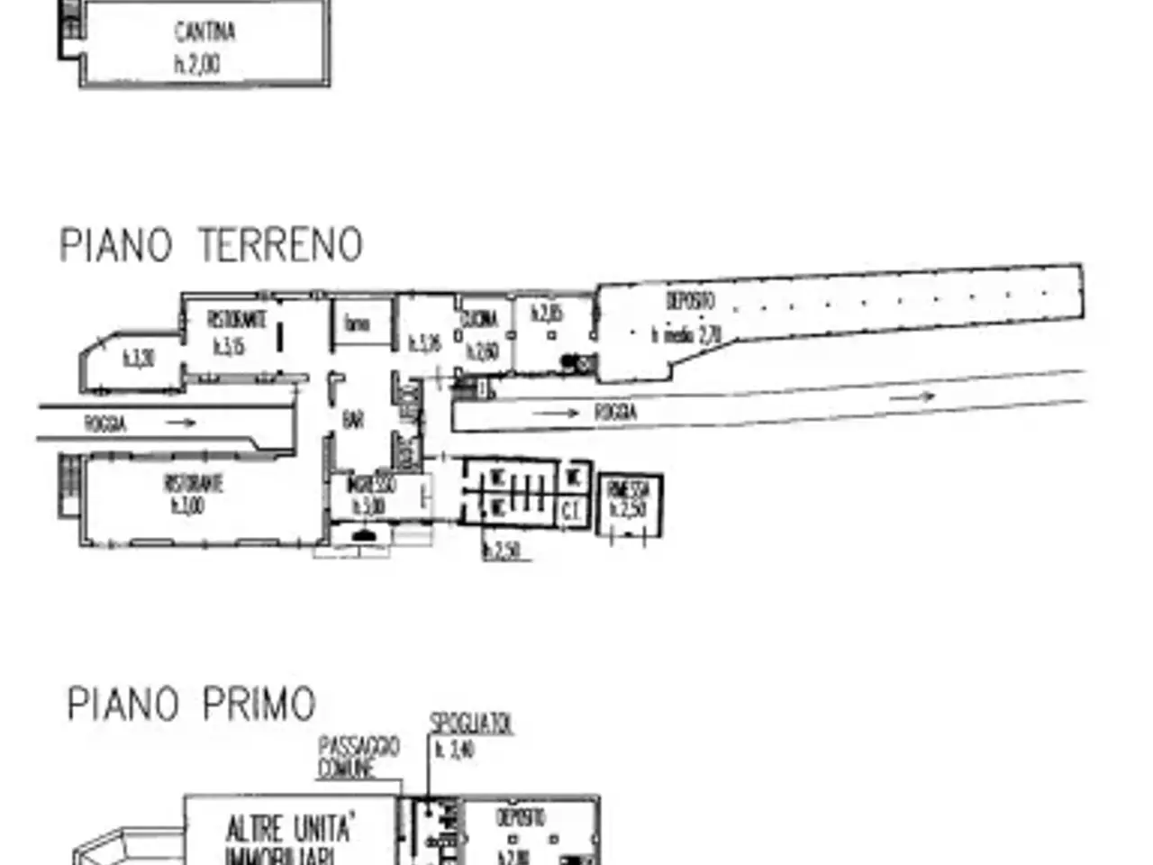 Ristorante in Via Dogana, Fino Mornasco, {3} - Planimetria 1