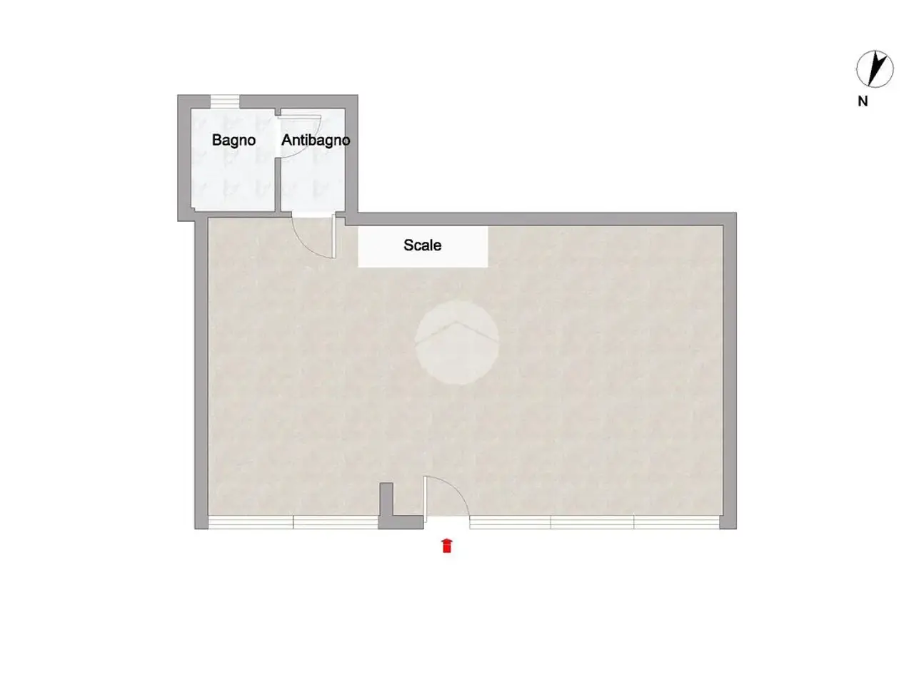 Negozio in Via Tor San Giovanni 103, Roma, {3} - Planimetria 1