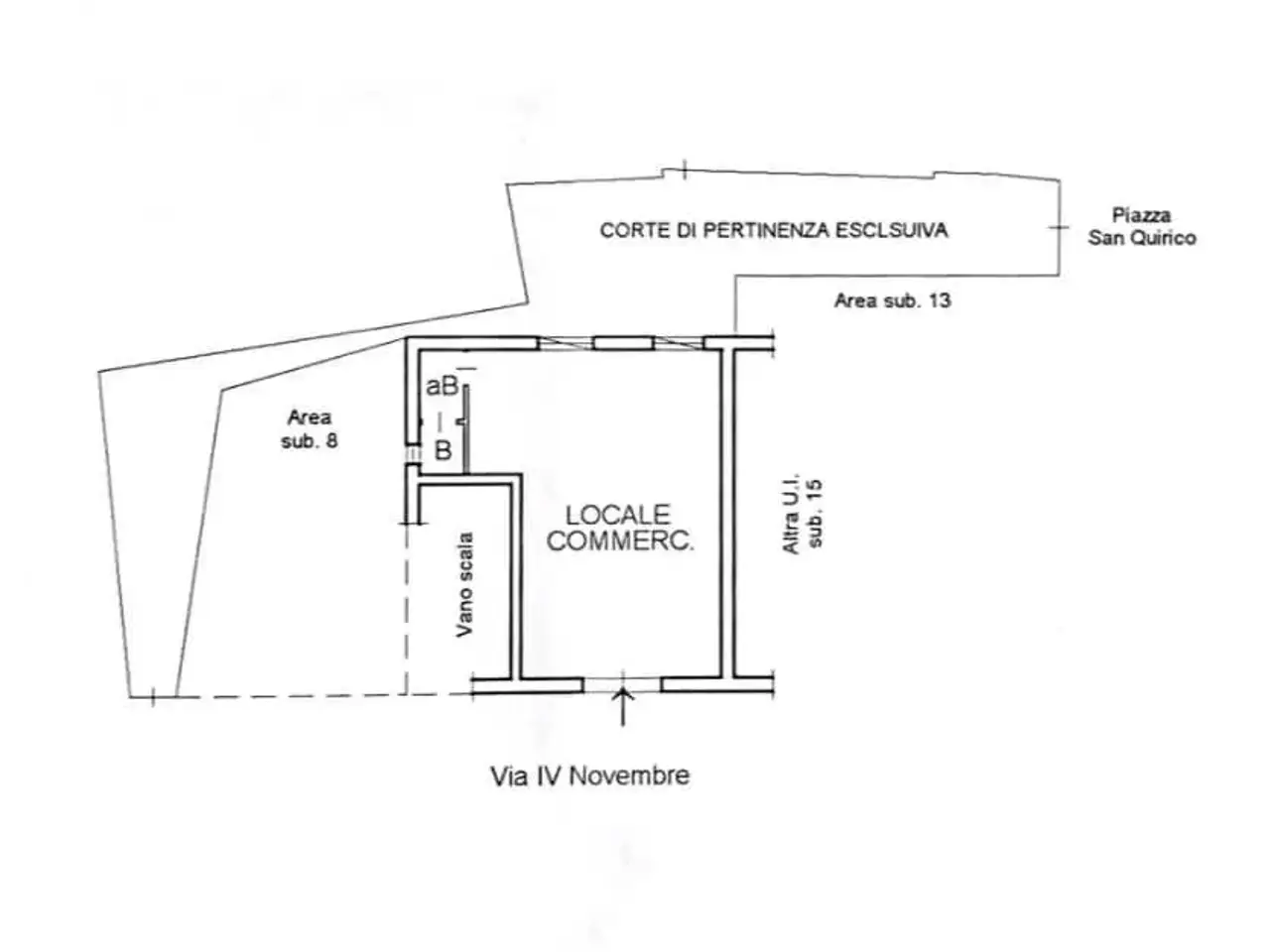 Officina in Via 4 Novembre 24, Fisciano, {3} - Planimetria 1