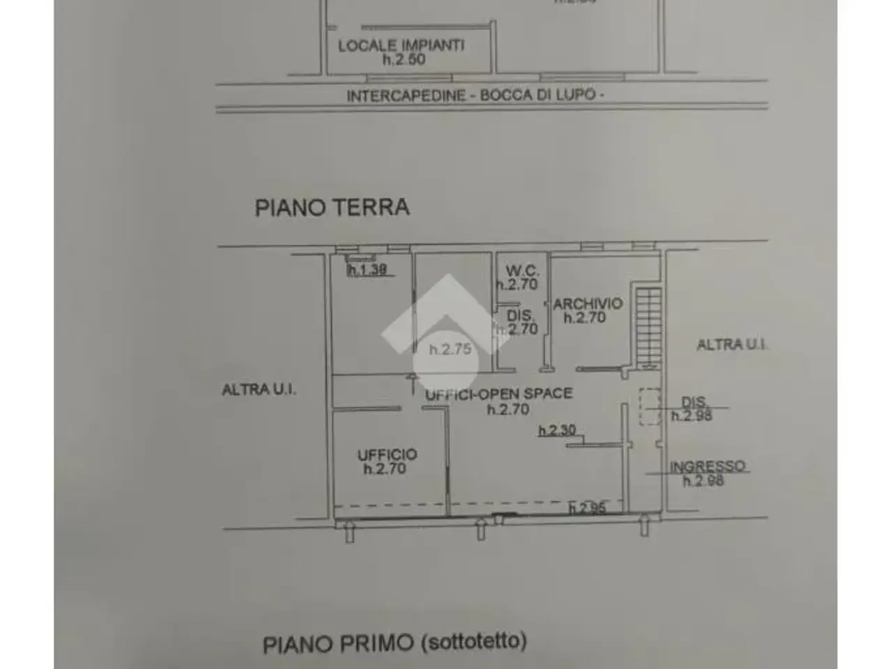 Ufficio in Via E.Bertini, Forli', {3} - Planimetria 1