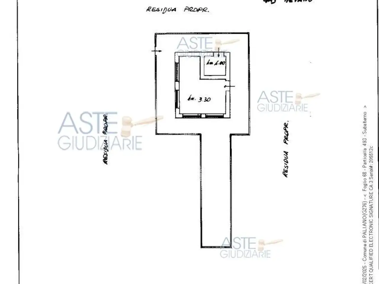 Capannone in Via Casilina, Paliano Fr, Italia, Paliano, {3} - Planimetria 1