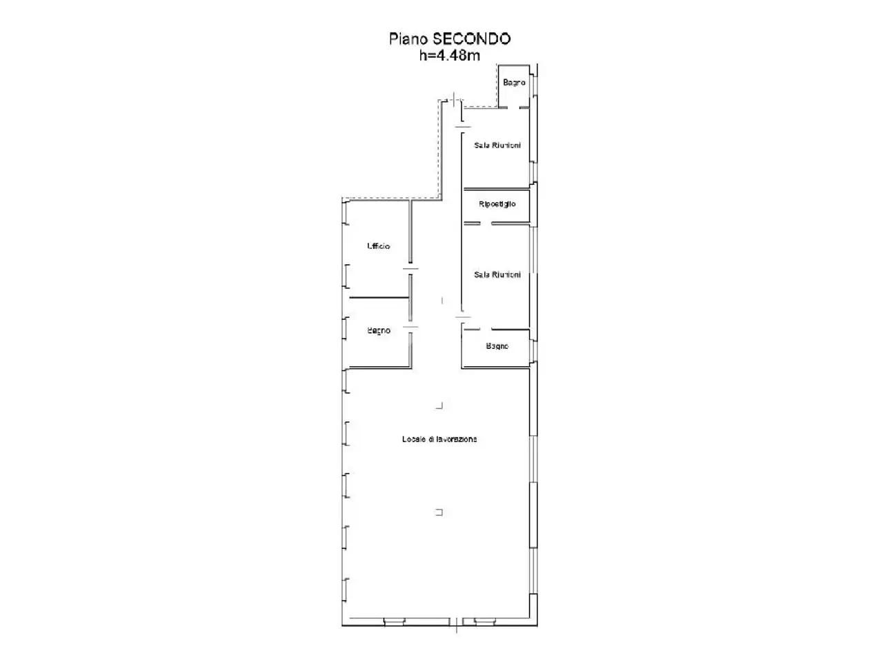 Laboratorio in Via Berbera 37, Verona, {3} - Planimetria 1