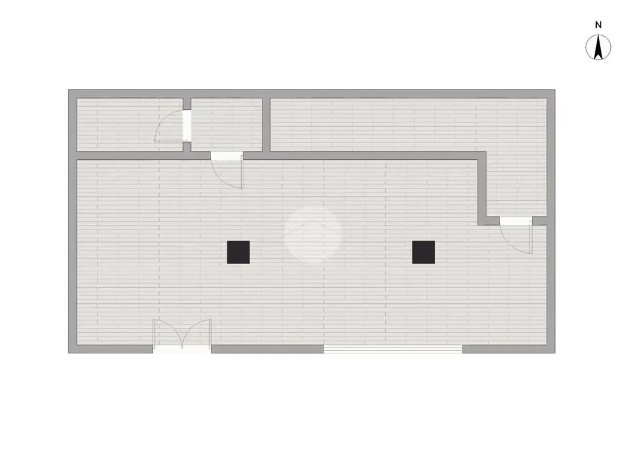 Negozio in Via della Repubblica 42, Acquafredda, {3} - Planimetria 1