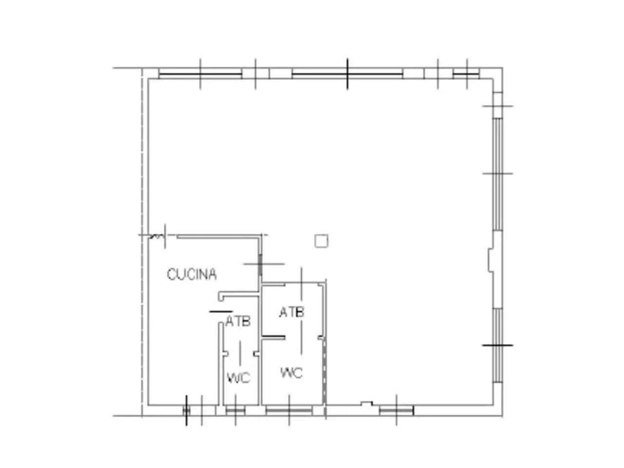 Negozio in Via Giacomo Matteotti 48, Gaggiano, {3} - Planimetria 1