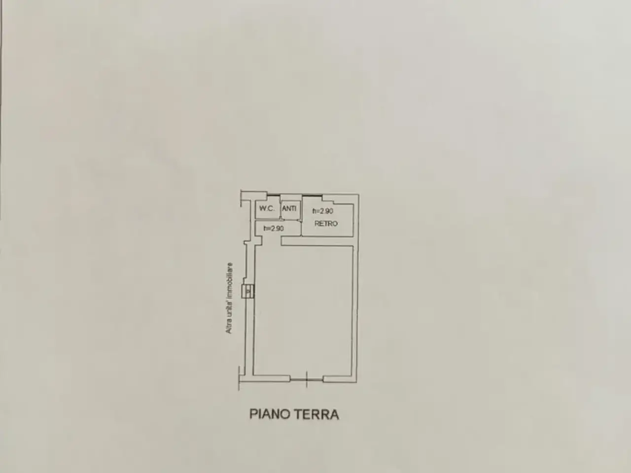 Palazzina commerciale in , Perugia, {3} - Planimetria 1