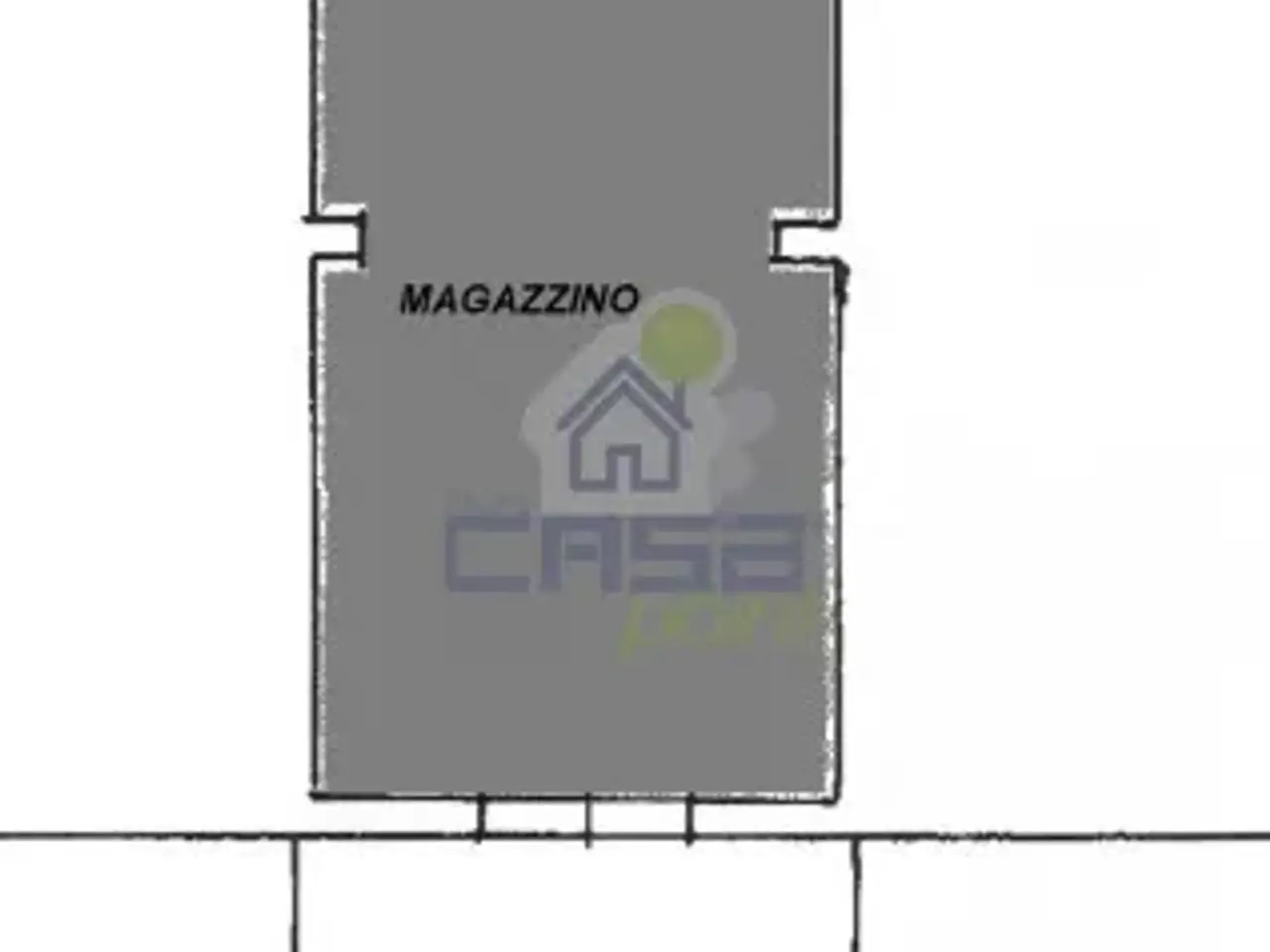 Magazzino in Via Cavalieri di Vittorio Veneto, Monticelli D'Ongina, {3} - Planimetria 1