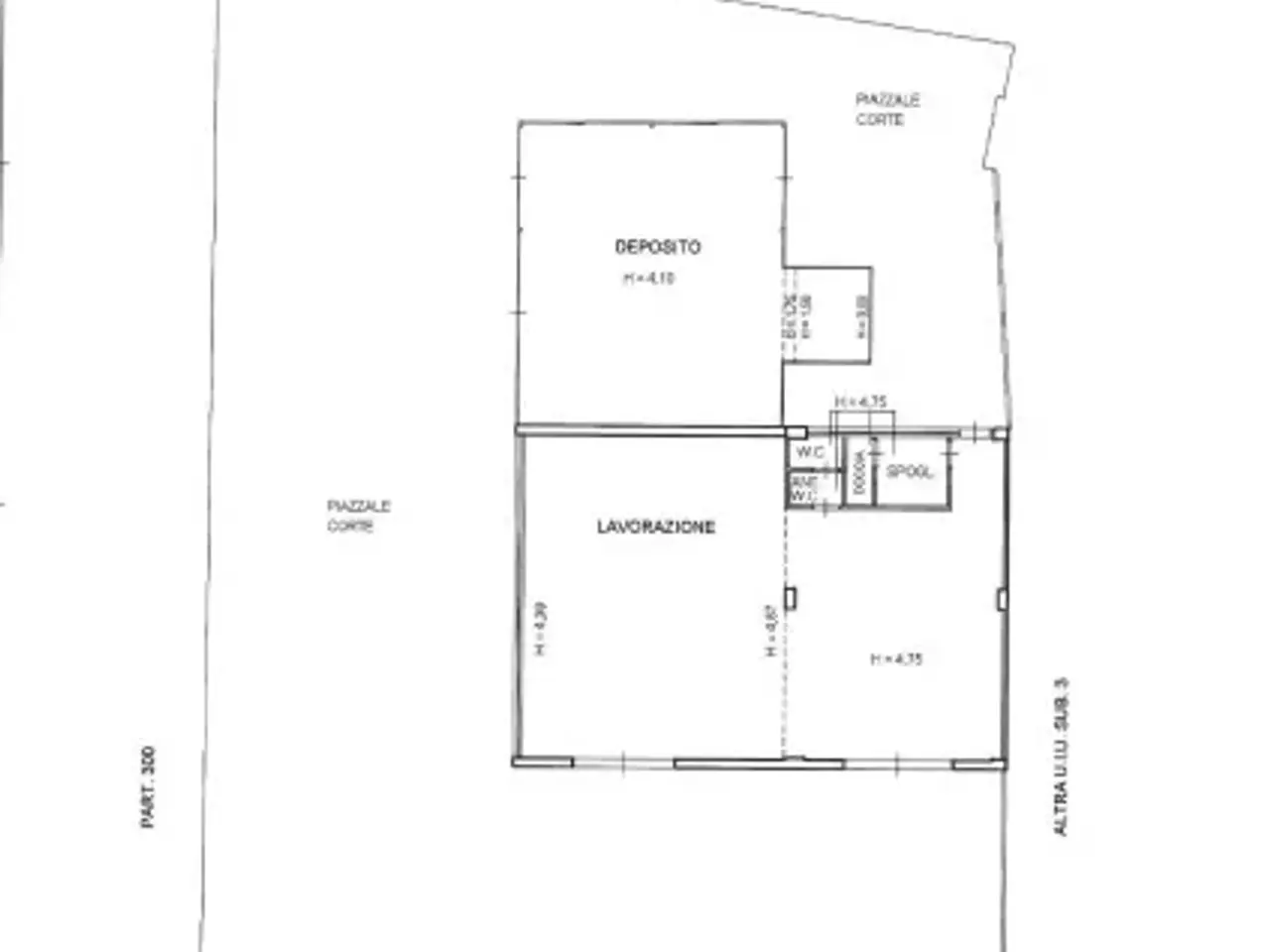 Capannone in Via Giuseppe Ungaretti 22, Giarre, {3} - Planimetria 1