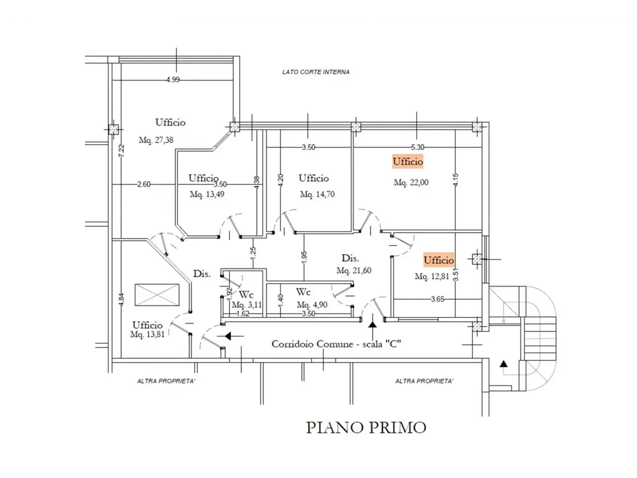 Ufficio in , Grosseto, {3} - Planimetria 1